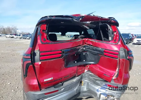 2025 Chevrolet Traverse Awd Z71 из США, поврежденный, VIN 1GNEVJRS3SJ208329